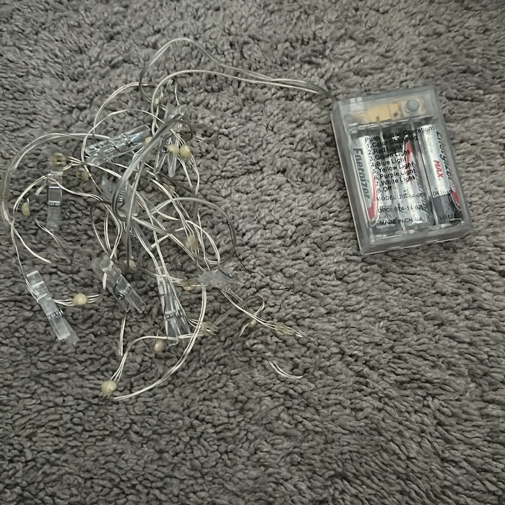 Colored String Lights - Picture 2 of 2